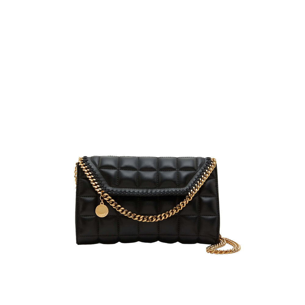 STELLA McCARTNEY バッグ S 700266 SMALL CAMERA BAG ECO ALTER Women Black Logo Crossbody Camera Bag | Stella McCartney US