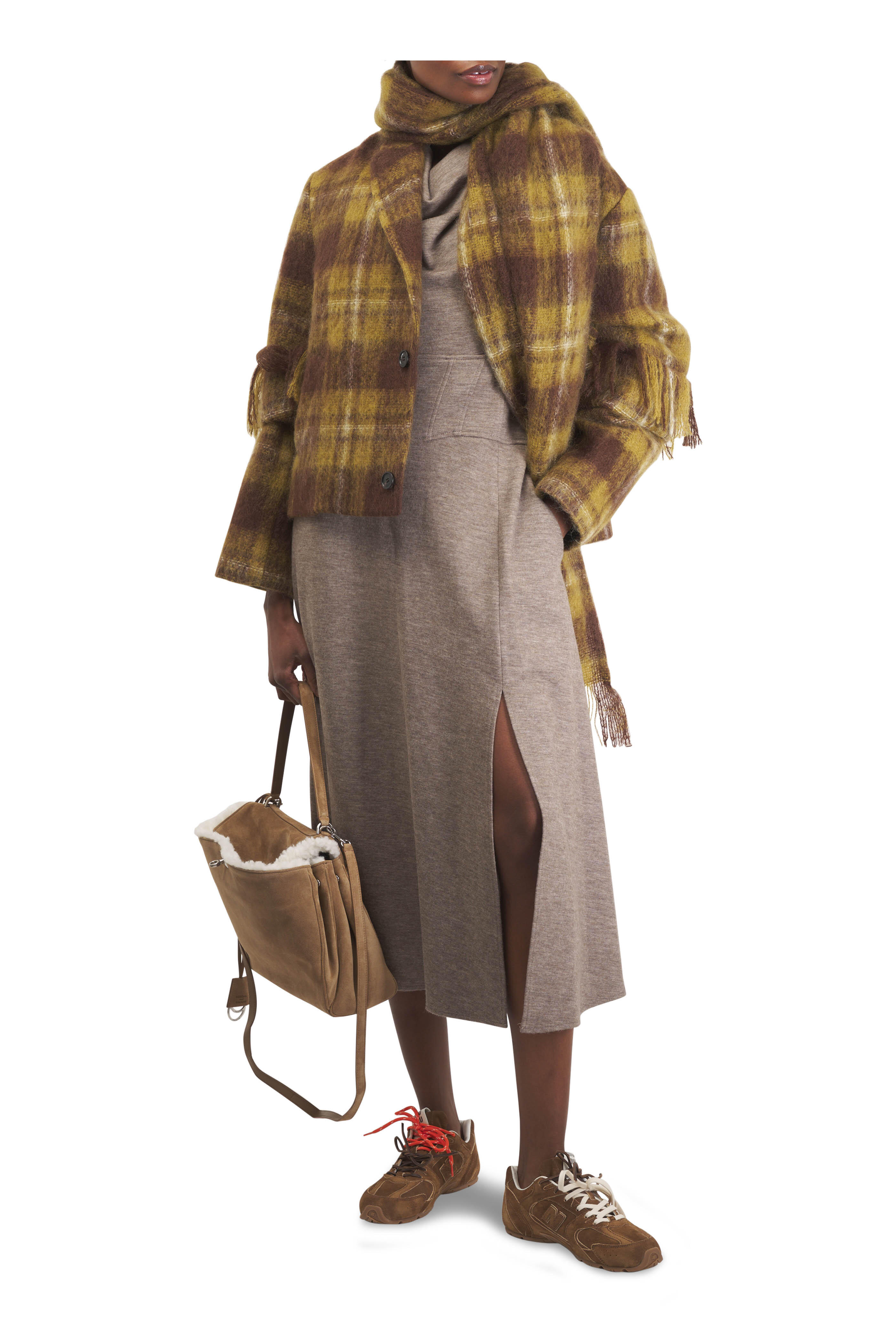 Simkhai - Logan Bronze Sleeveless Midi Dress