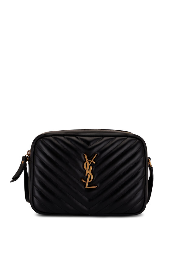 Saint Laurent Monogram Small Textured Leather Camera Bag in