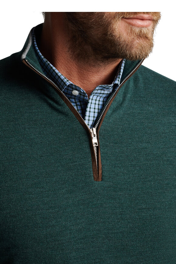 Peter Millar - Excursionist Flex Balsam Quarter Zip Pullover