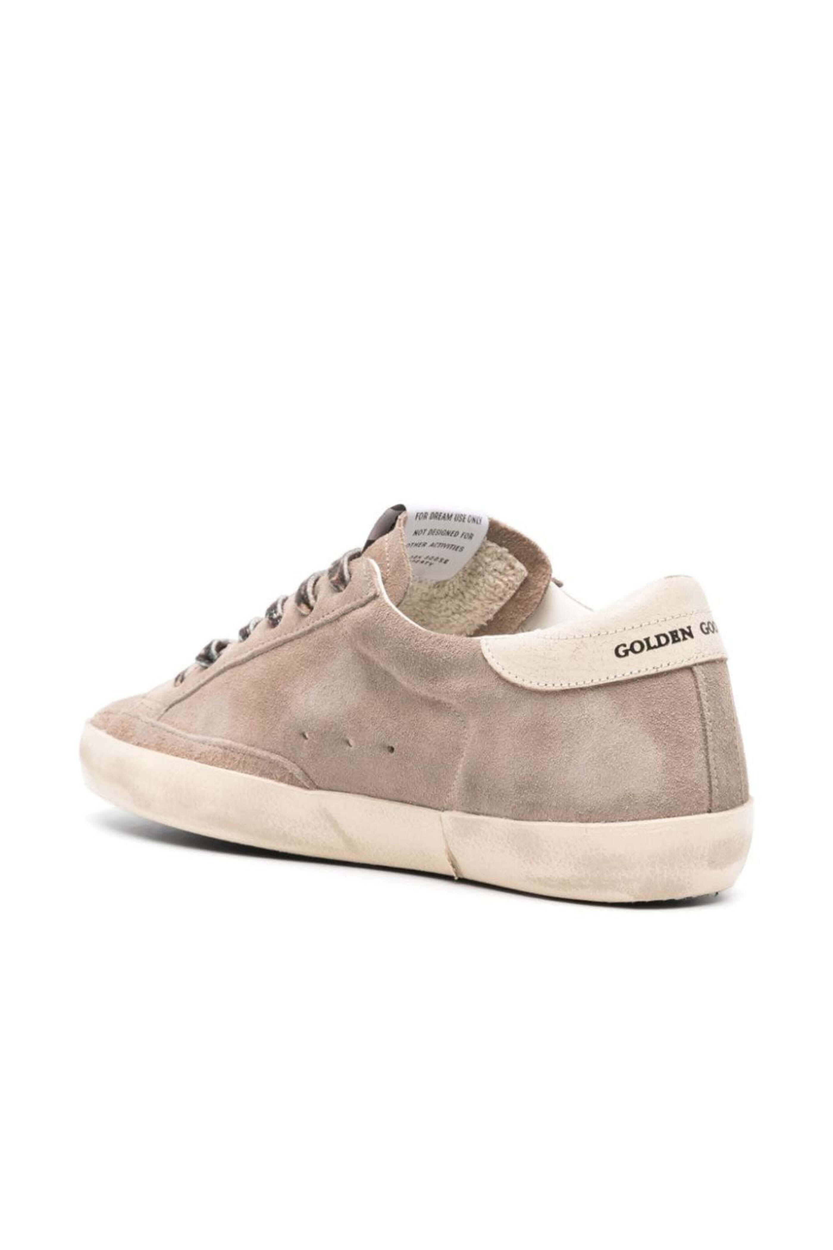 Golden Goose - Super-Star Suede Sneaker in Taupe