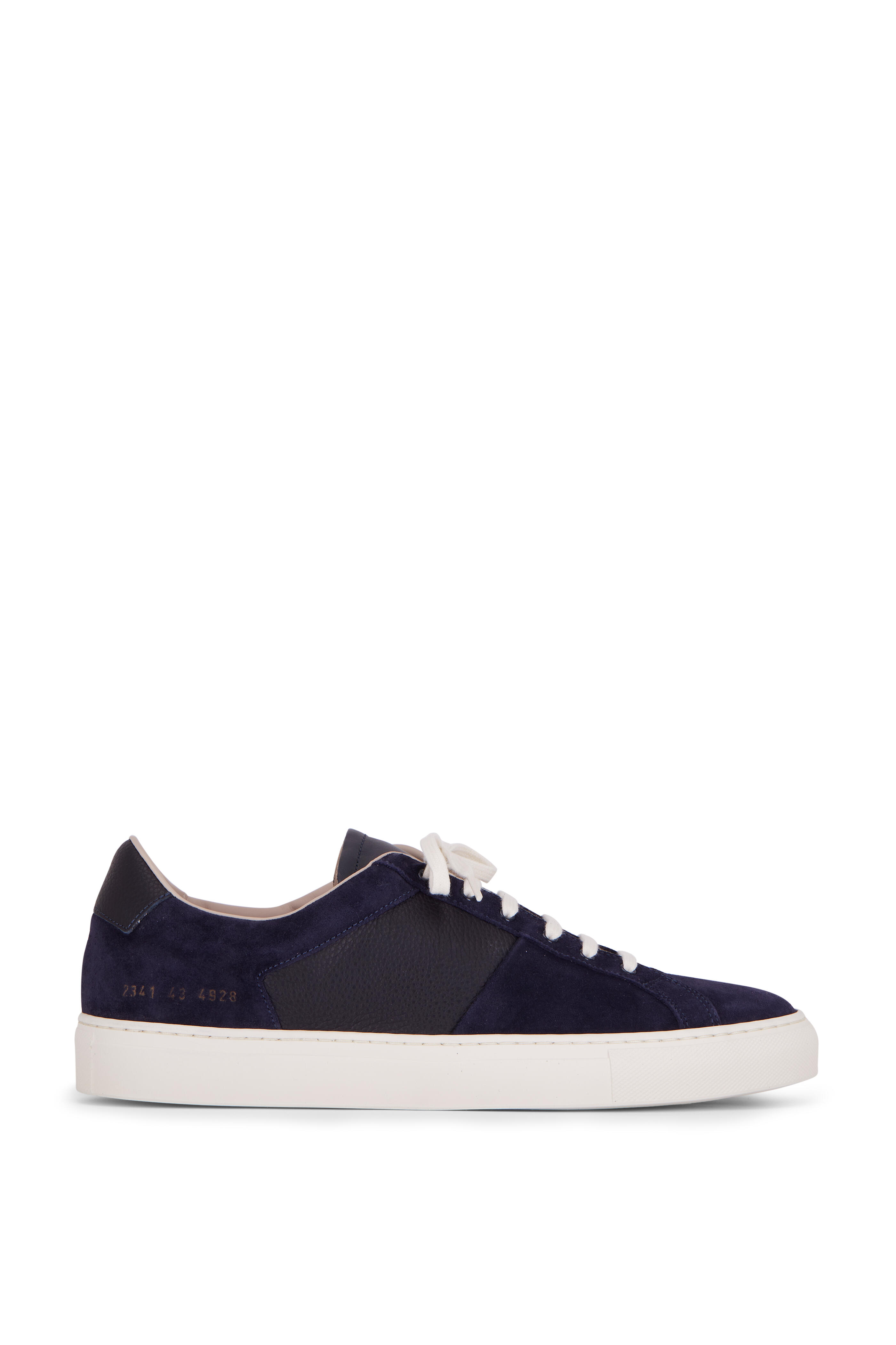 Navy suede cheap common projects