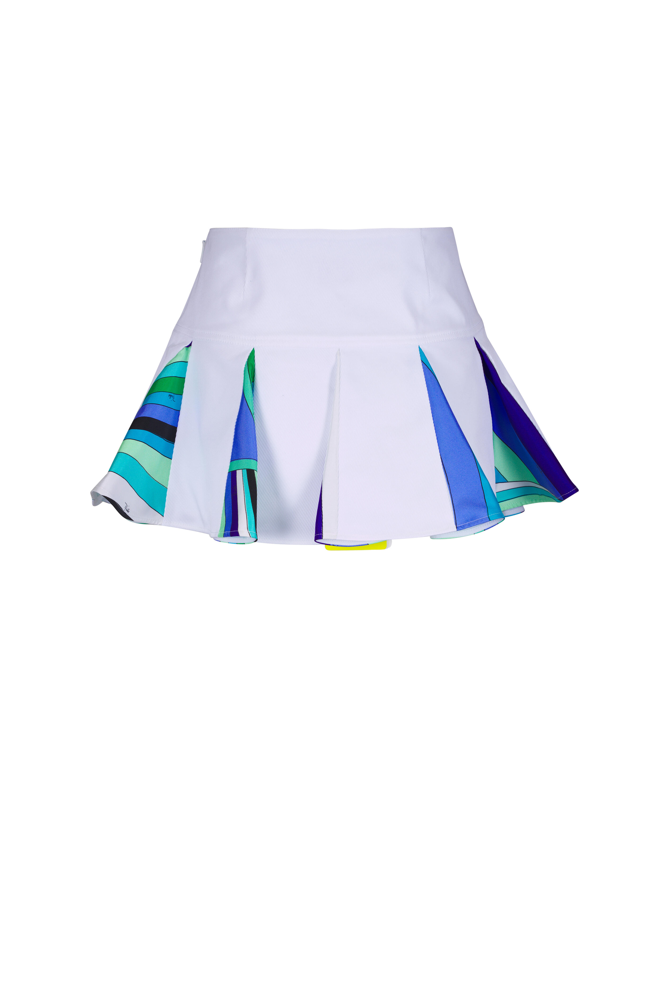 Pucci - White Gabardine & Mini Skirt