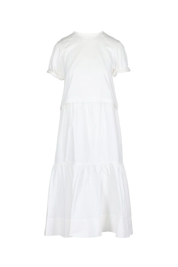 Brochu Walker Nice Ivory Midi Dress