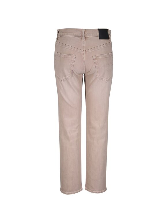 R13 Romeo Khaki Cropped Jean - view 3