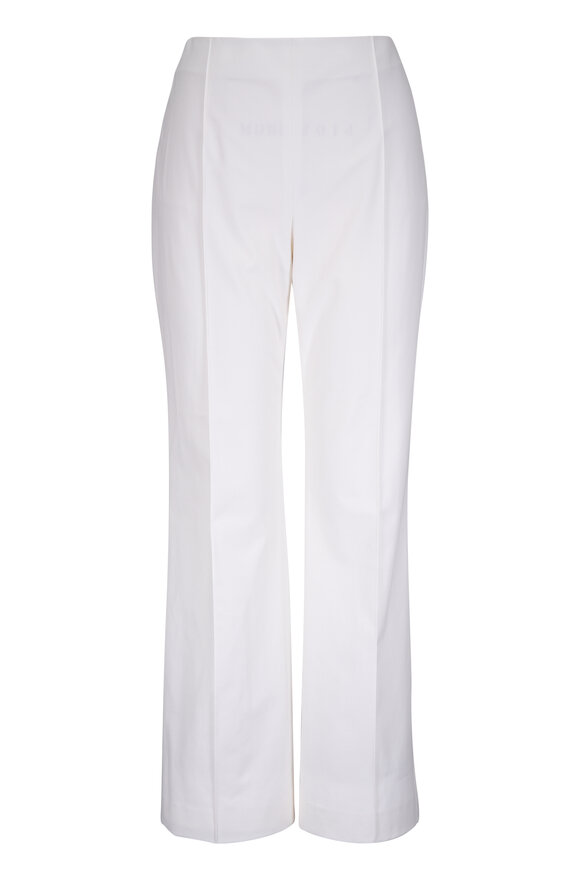 Lafayette 148 New York Vesey Sea Salt Techno Stretch Flare Ankle Pant - view 1