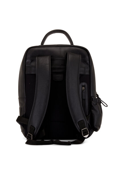 Bosca - Black Nappa Leather Soft Backpack | Mitchell Stores