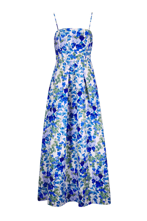 Zimmermann - Tama Diamond Splice Floral Belted Mini Dress