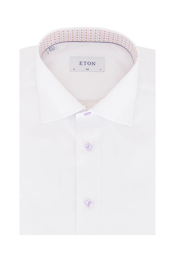 Eton - White Cotton Dress Shirt