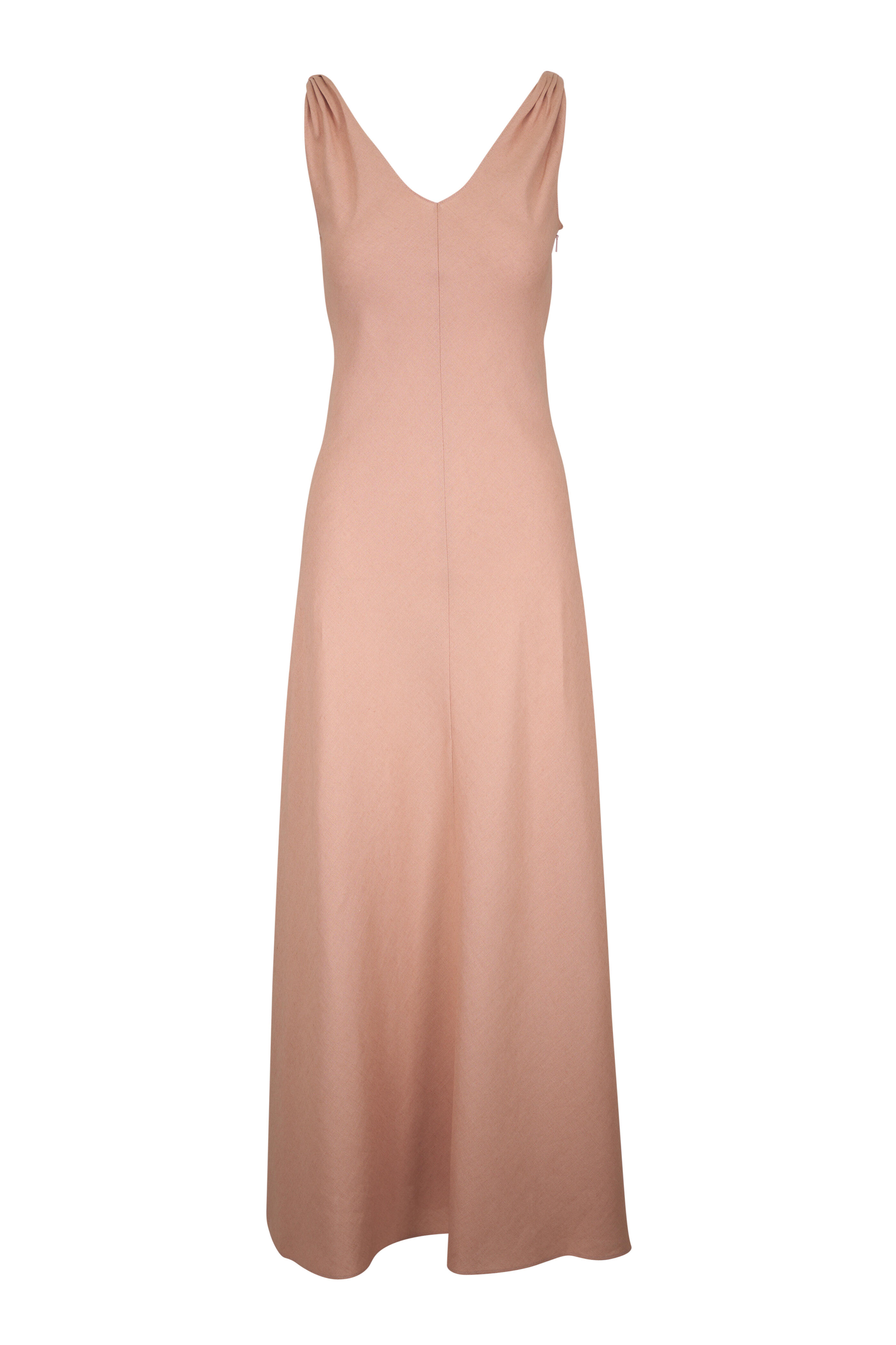Loro Piana - Callie Shell Linen Crepe Maxi Dress