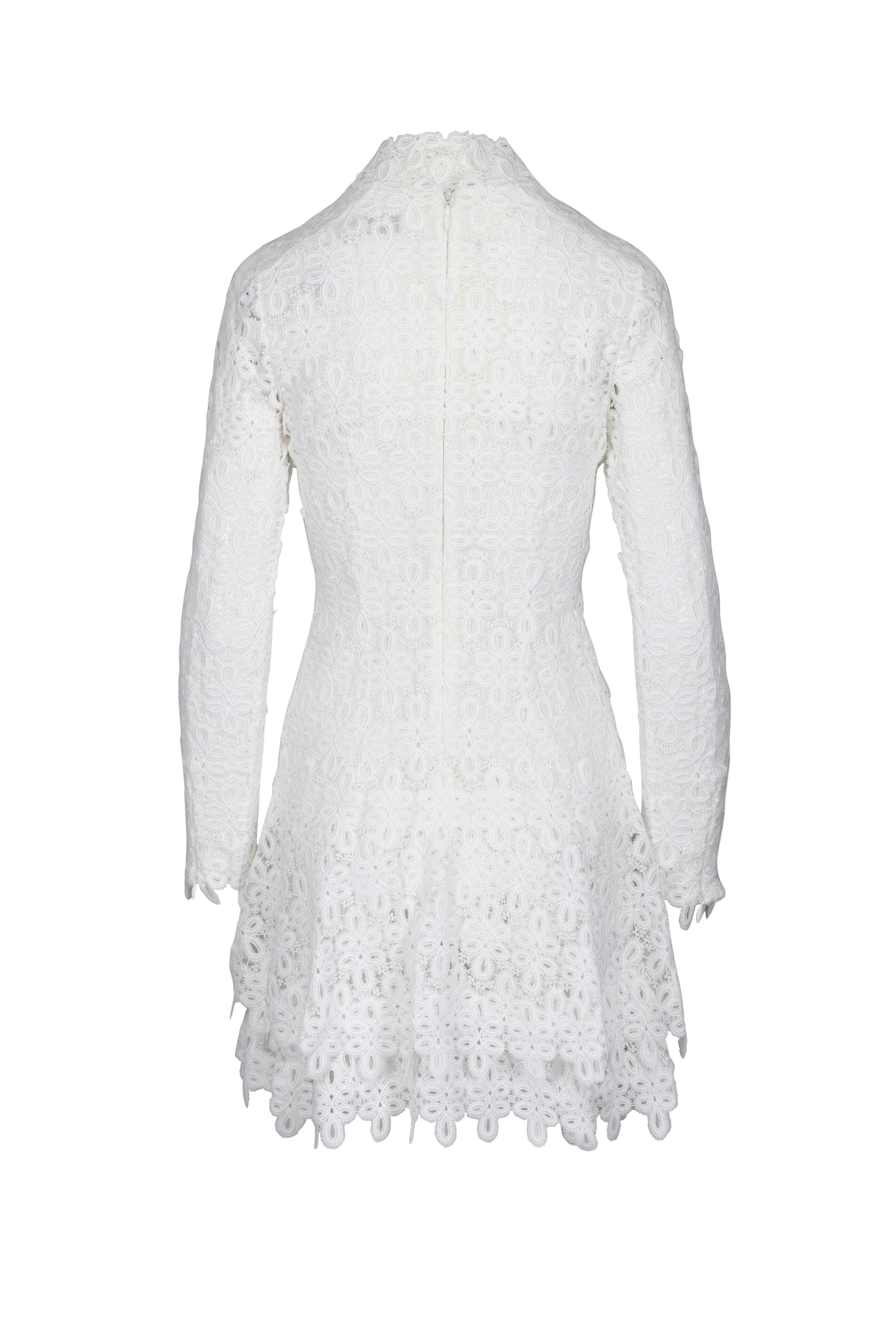 Simkhai - Joy Guipure White Lace Mini Dress