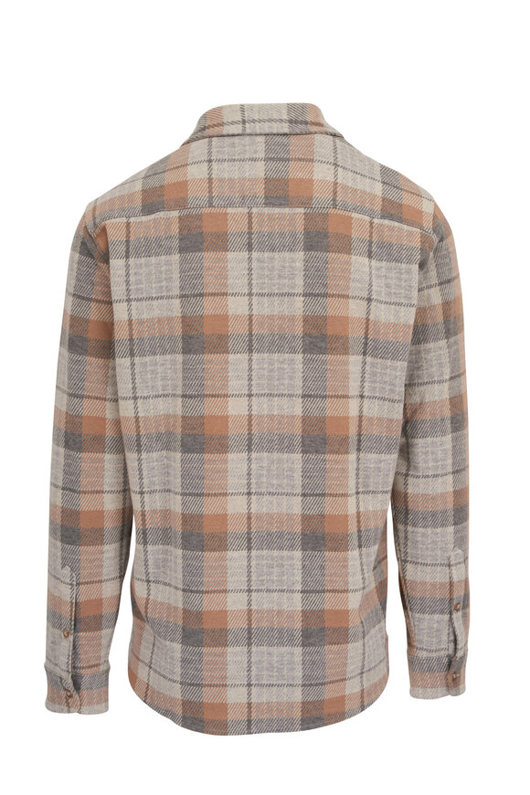 Faherty Brand - Legend™  West Outpost Plaid Sweater Shirt