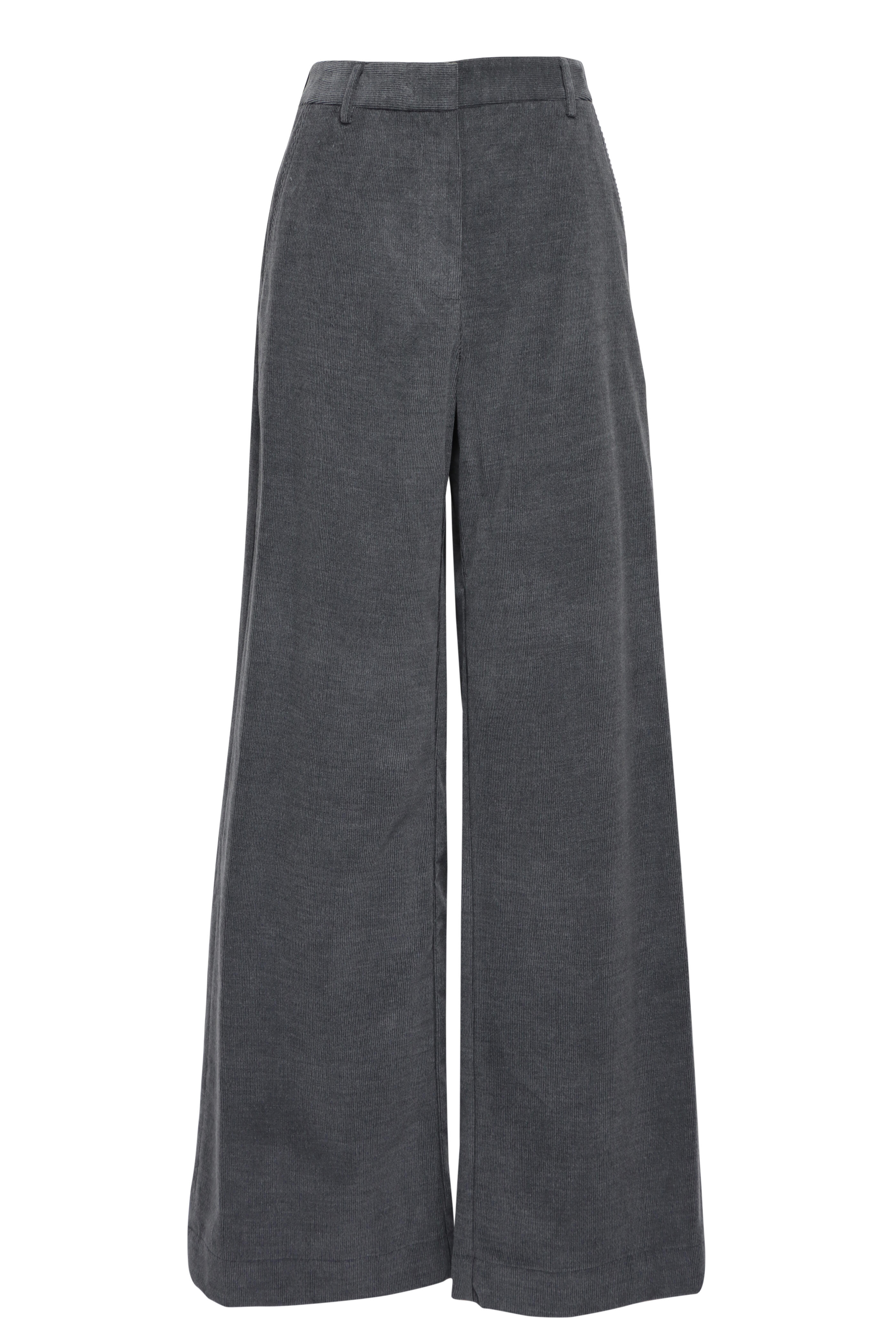 TWP - Dylan Charcoal Heather Grey Corduroy Pant