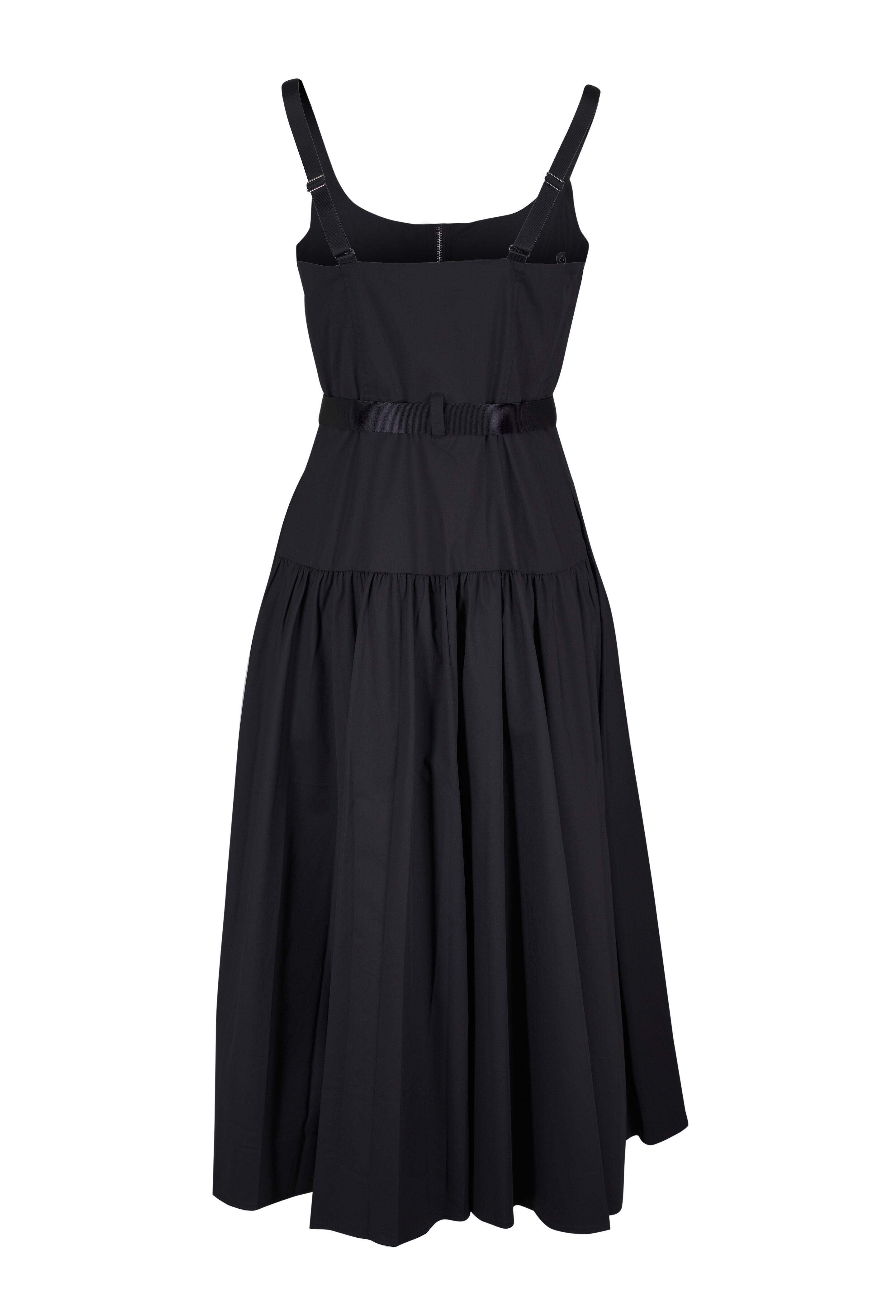 L'Agence - Rima Black Midi Dress - view 2