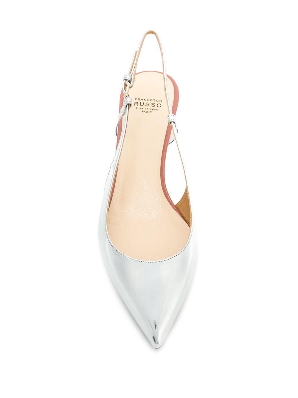 francesco russo slingback pumps