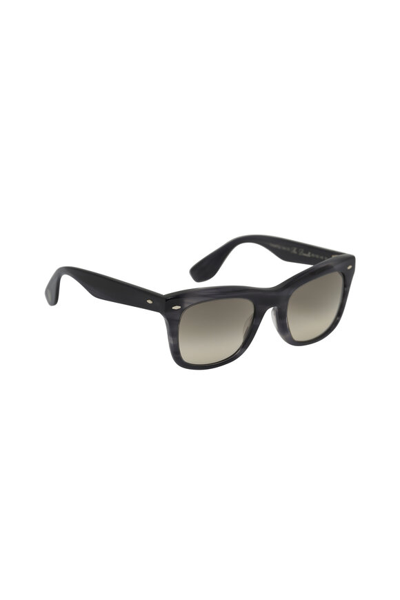 Oliver Peoples Mr. Brunello Tortoise Charcoal Sunglasses - view 1