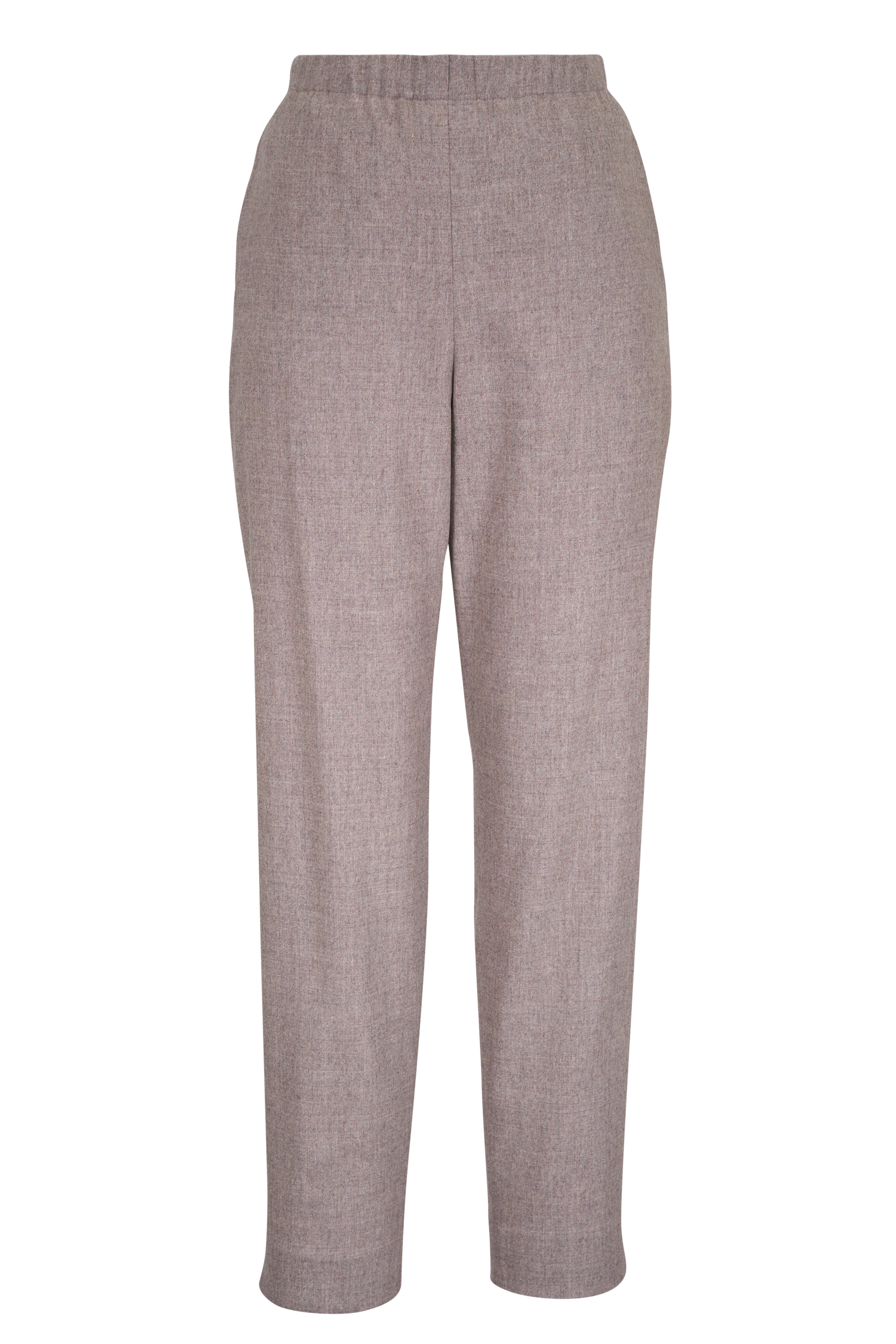 Lafayette 148 New York - Jones Concrete Mélange Flannel Jogger