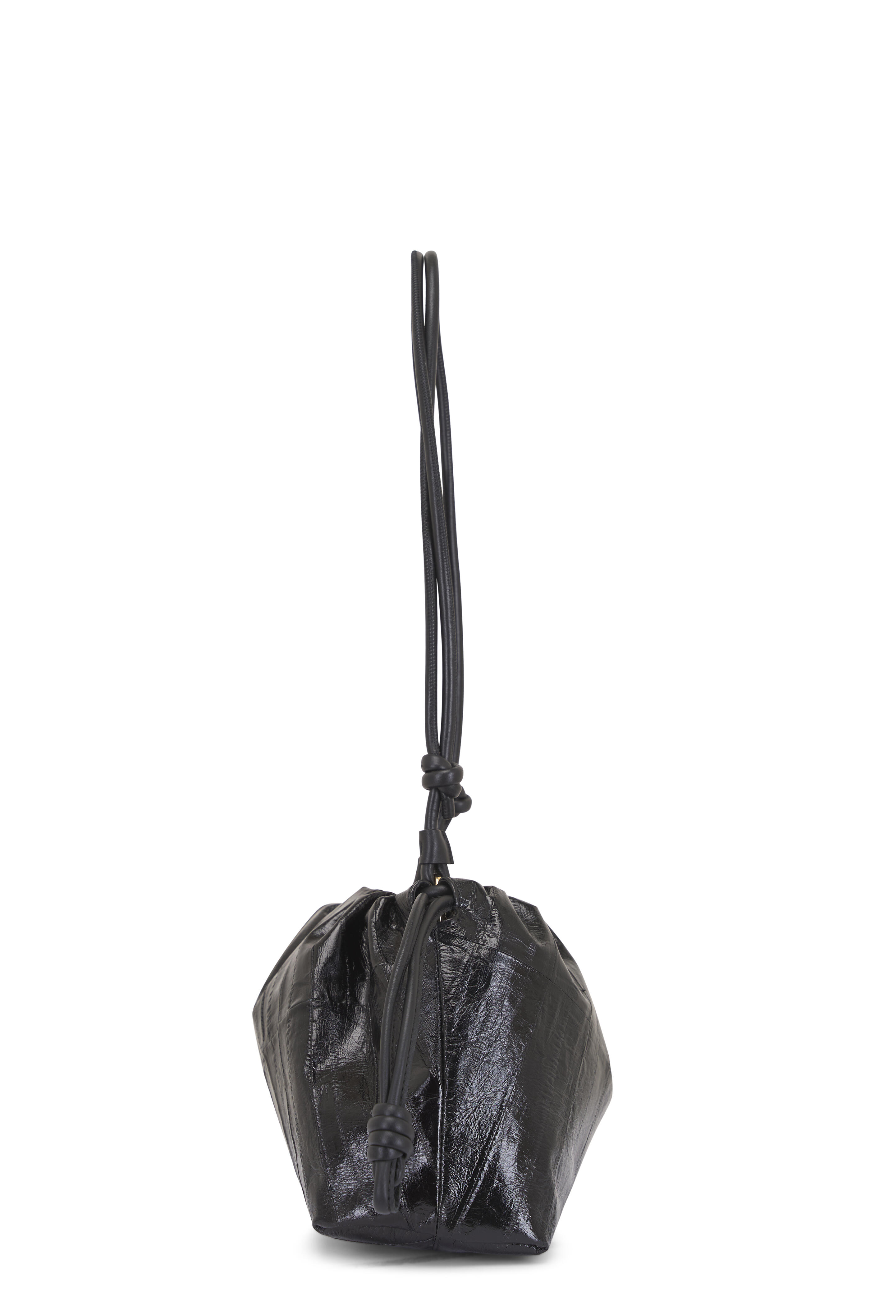 Loewe - Medium Flamenco Black Bag