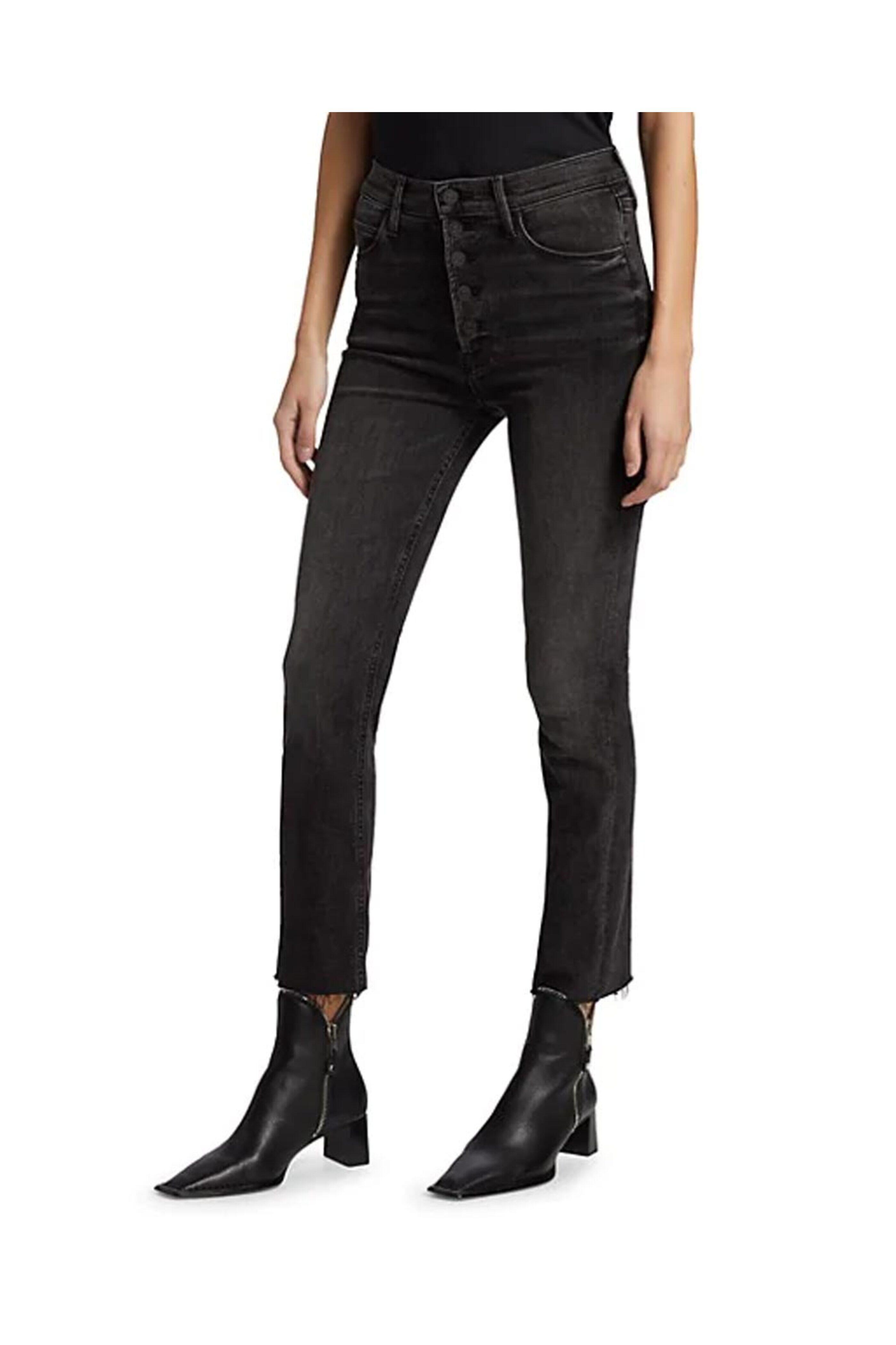 fran✨！ The Mid Rise Dazzler Ankle - Chip On My Shoulder | MOTHER DENIM