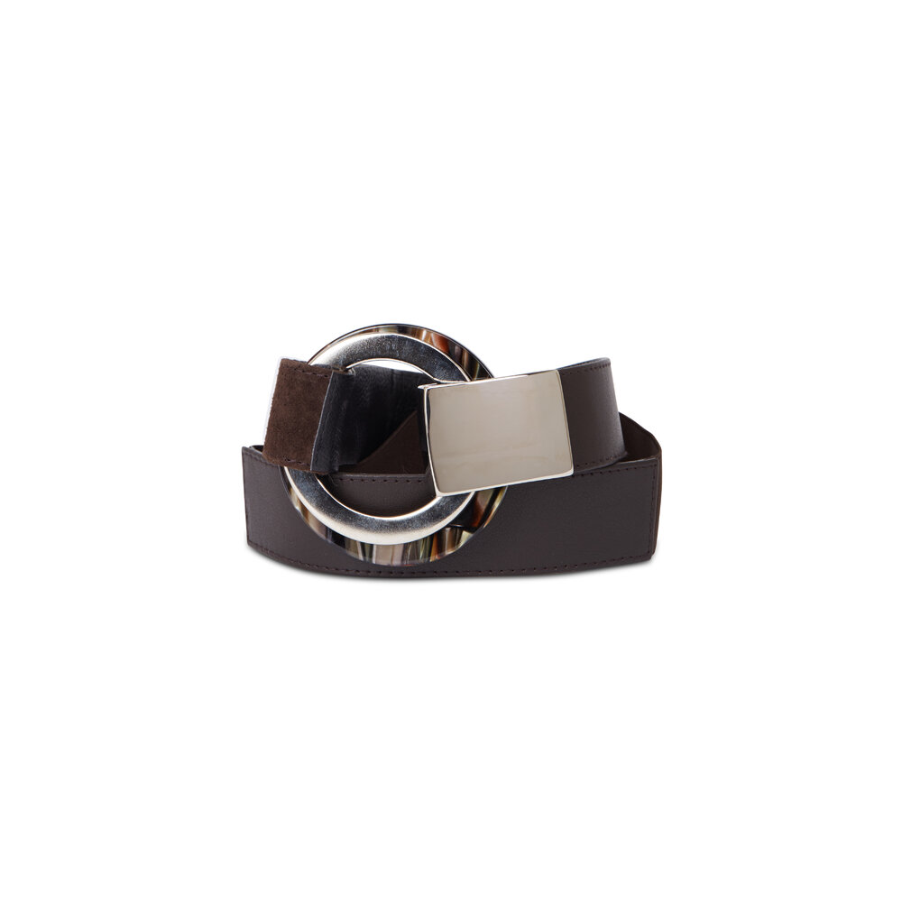 SUZI ROHER | Gray Suede  Belt SUZI ROHER | Gray Suede Belt main image 3