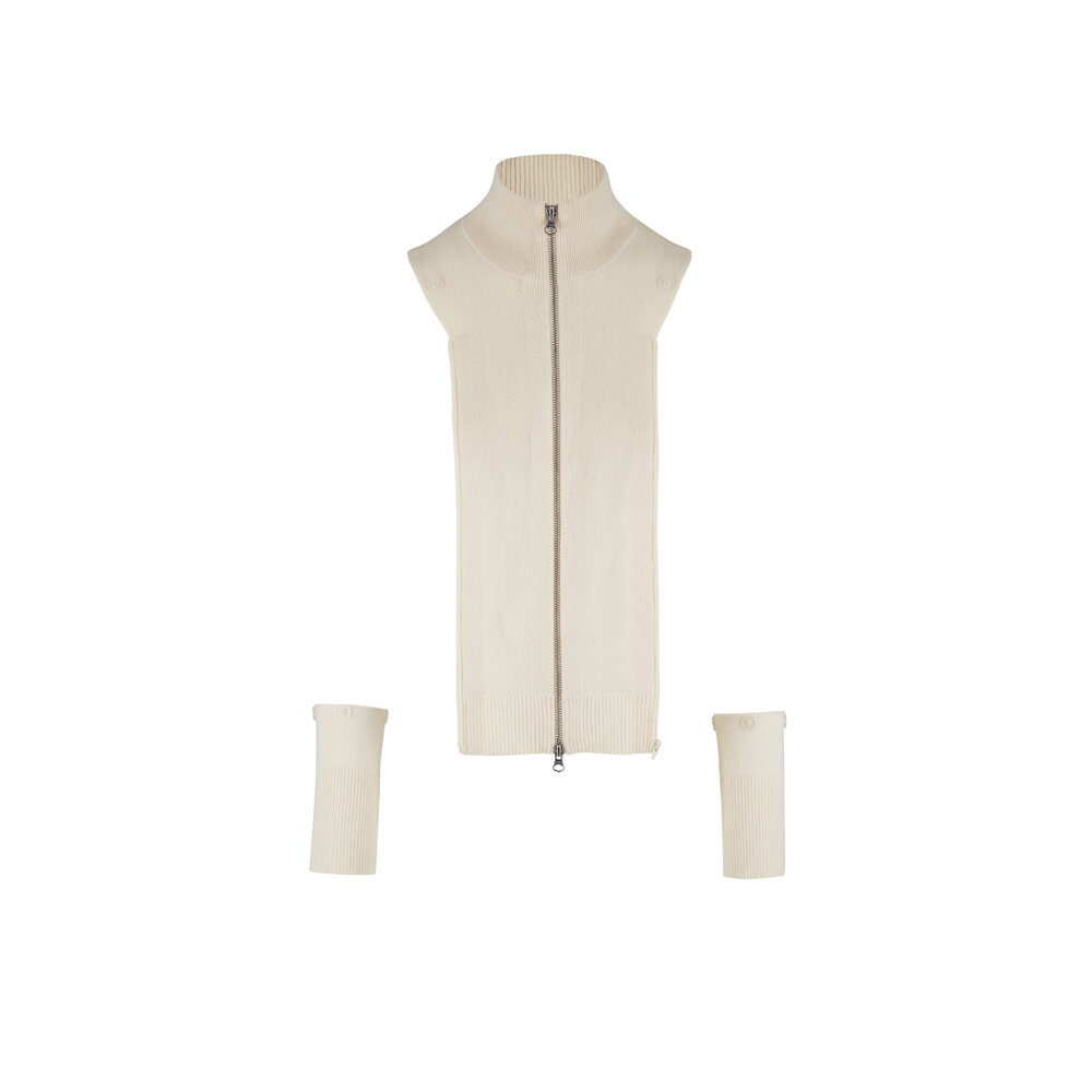 Veronica Beard Uptown Ivory Cashmere Dickey Mitchell Stores