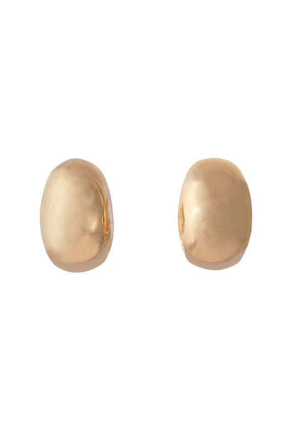 Sidney Garber Naples Huggie Earrings - view 1