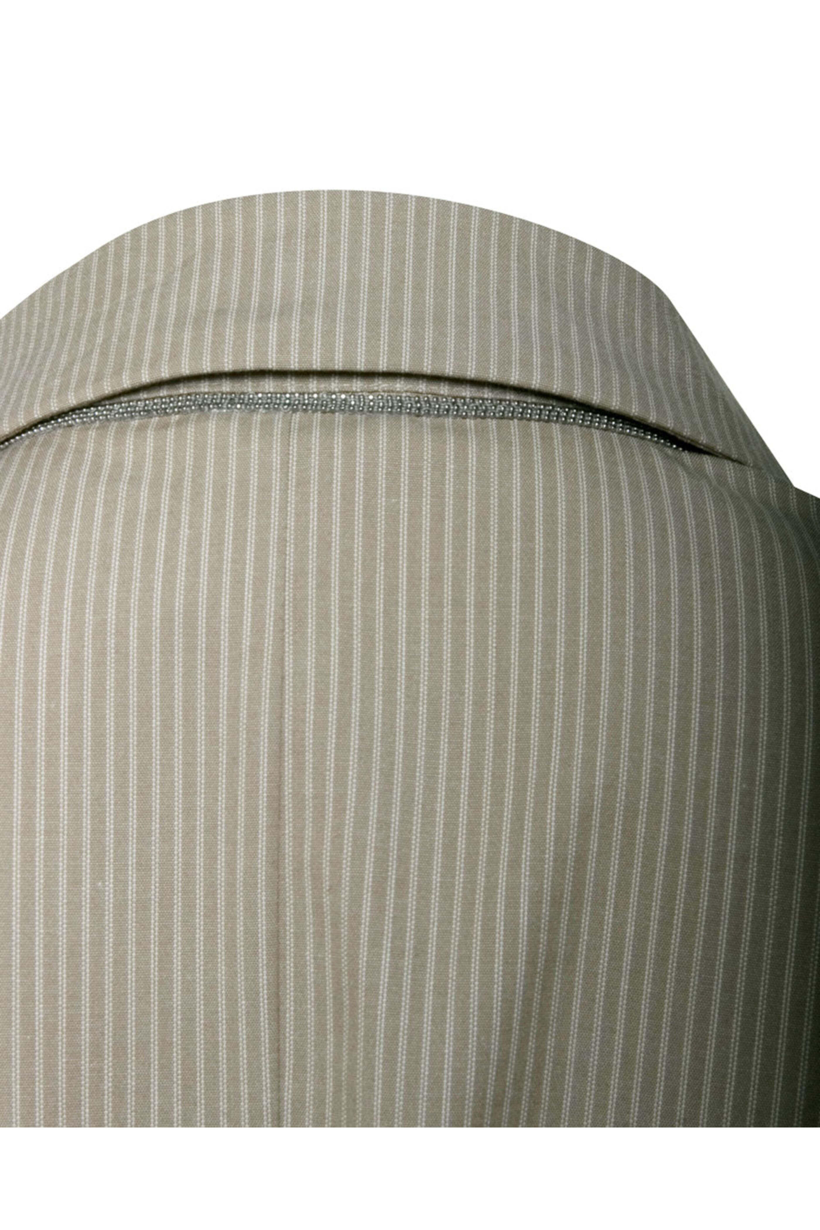 Brunello Cucinelli - Desert Cotton Pinstripe Jacket