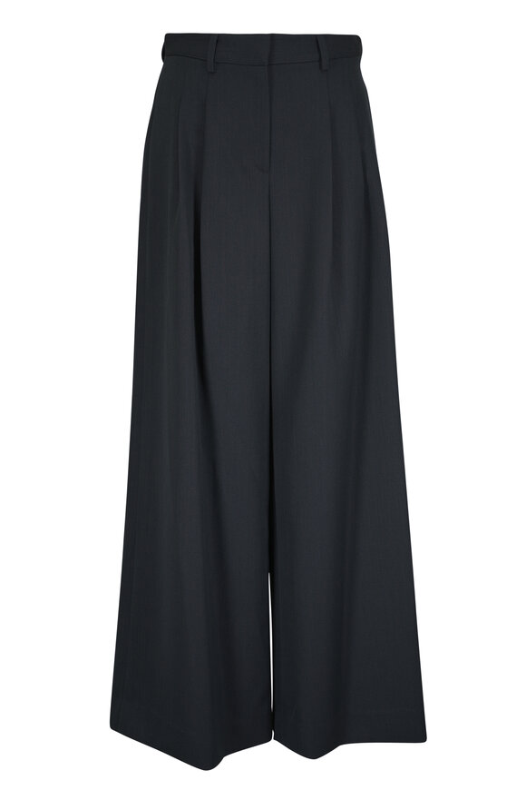 TWP Avery Dark Spruce Wool Structured Pant