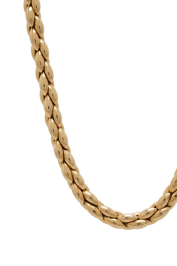 Estate Jewelry - Yellow Gold Link Necklace