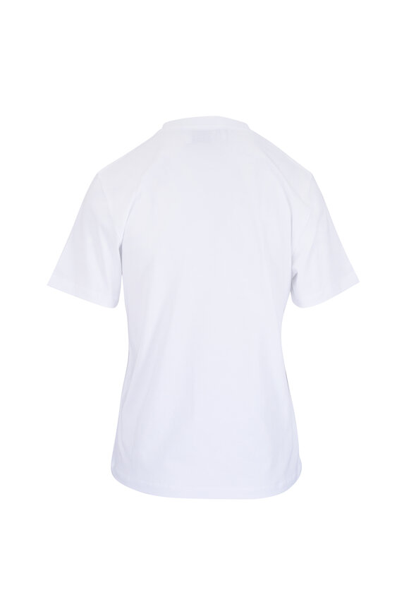 Loewe White Artichoke Embroidered T-Shirt - view 3