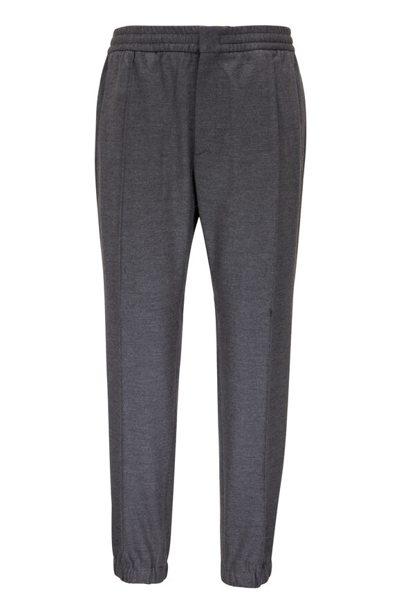 Zegna - Gray Wool Joggers