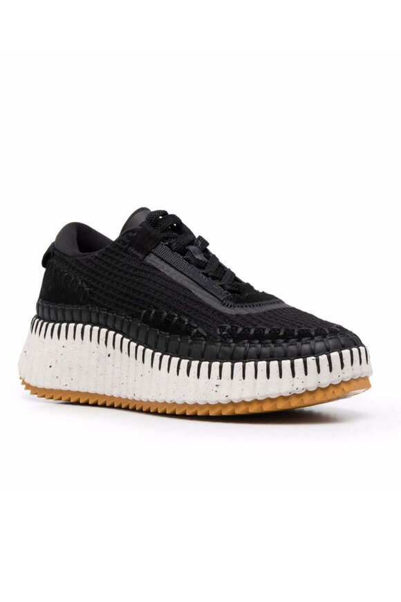 スニーカー CHLO SNEAKER NAMA IN RETE Chloé - Nama Multicolor Red Mesh Platform Sneaker