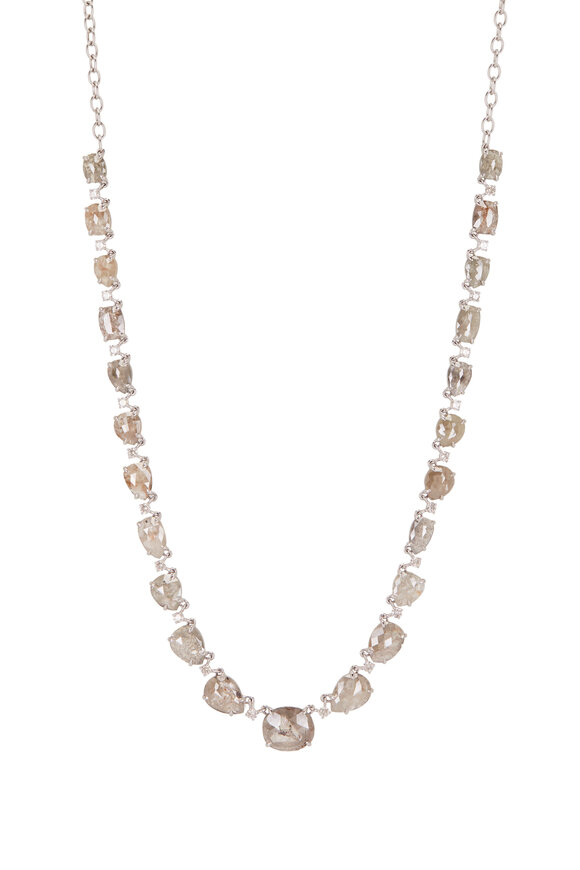 Sutra Diamond Demi Riviera Necklace