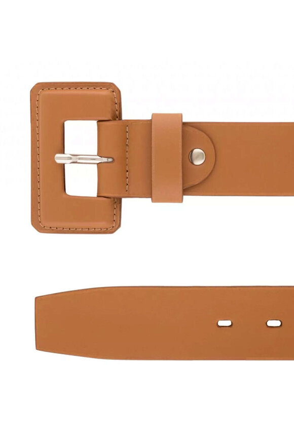 Maison Vaincourt La Petite Merveilleuse Belt in Camel - view 2