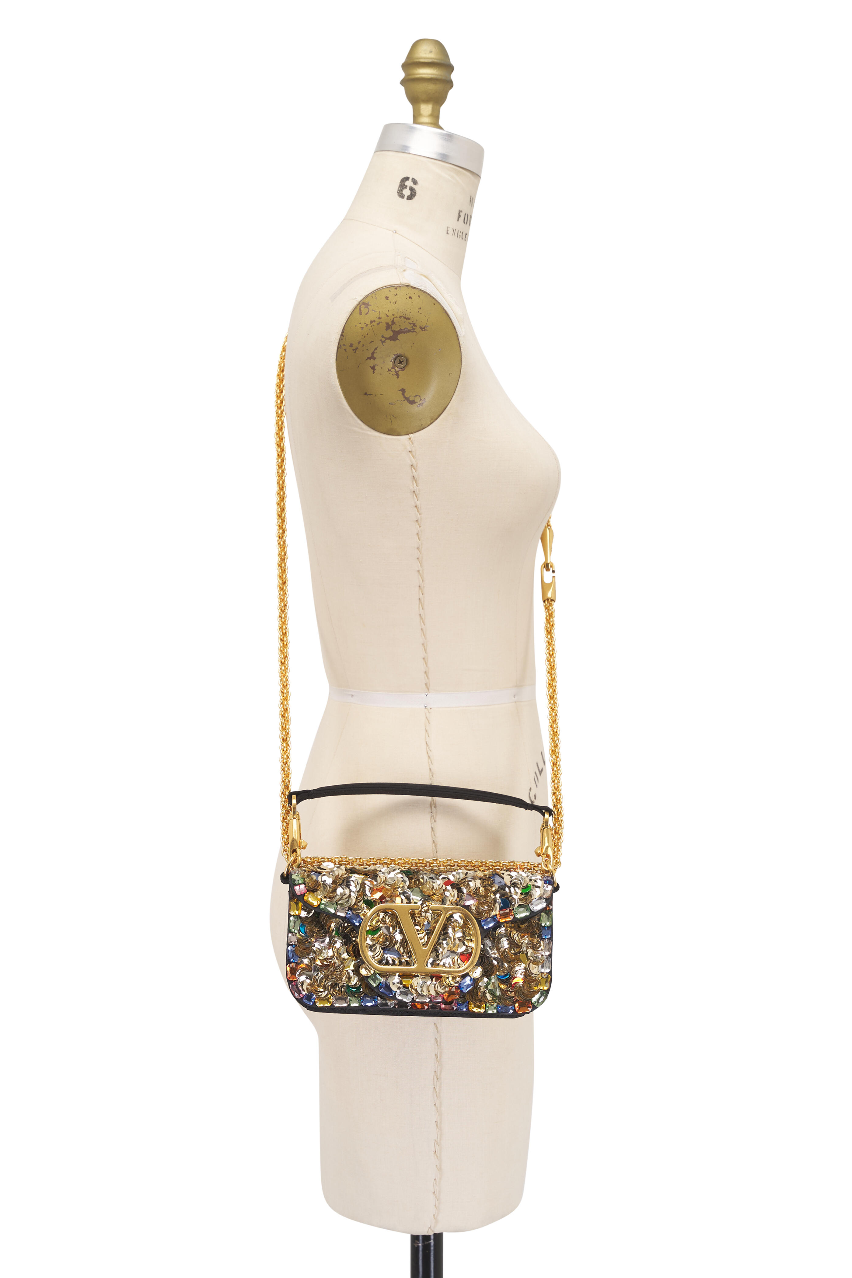 Valentino Garavani - Loco Multicolor Sequin Shoulder Bag