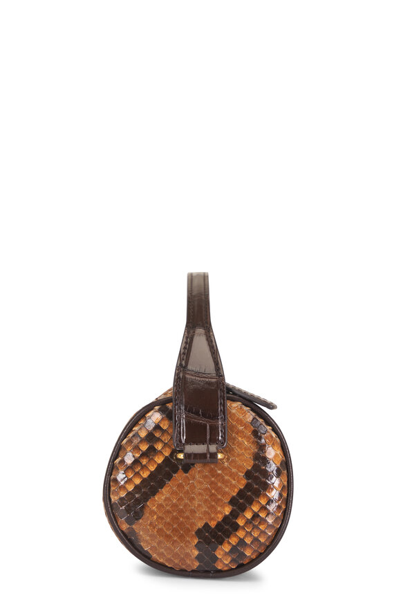 The Row 90's Brown Top Handle Bag - view 3