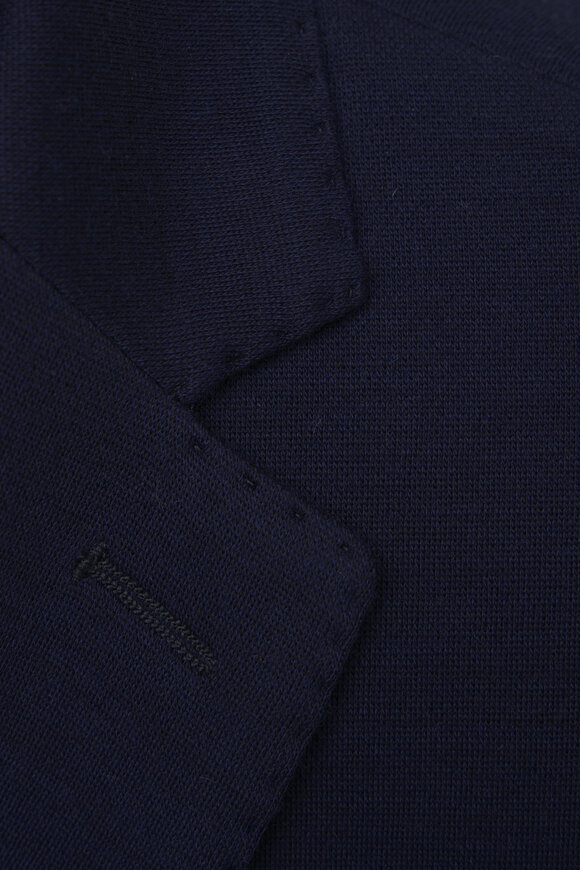 Maurizio Baldassari - Midnight Knit Wool Jersey Sportcoat