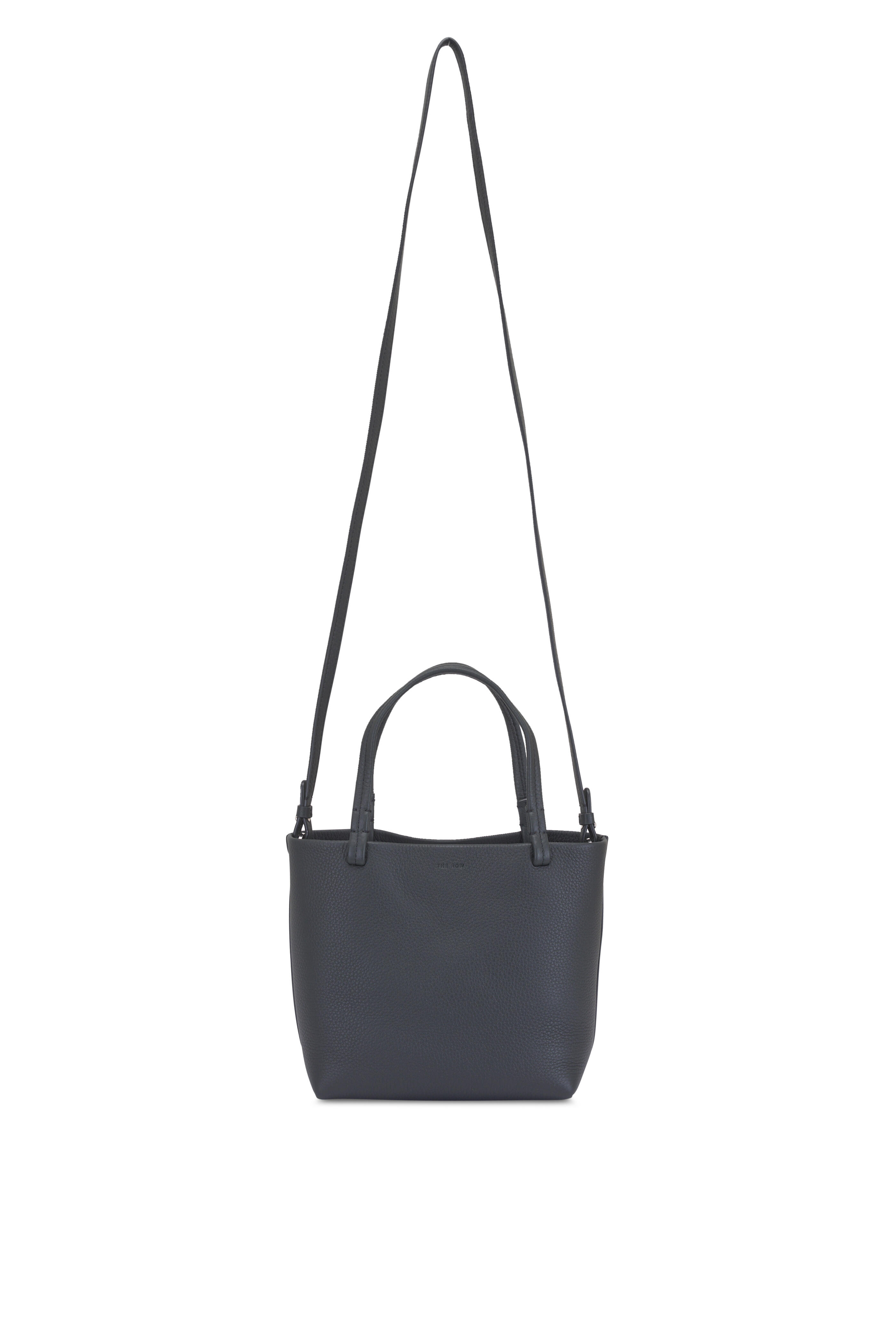 The Row - Small Park Dark Pine Leather Tote