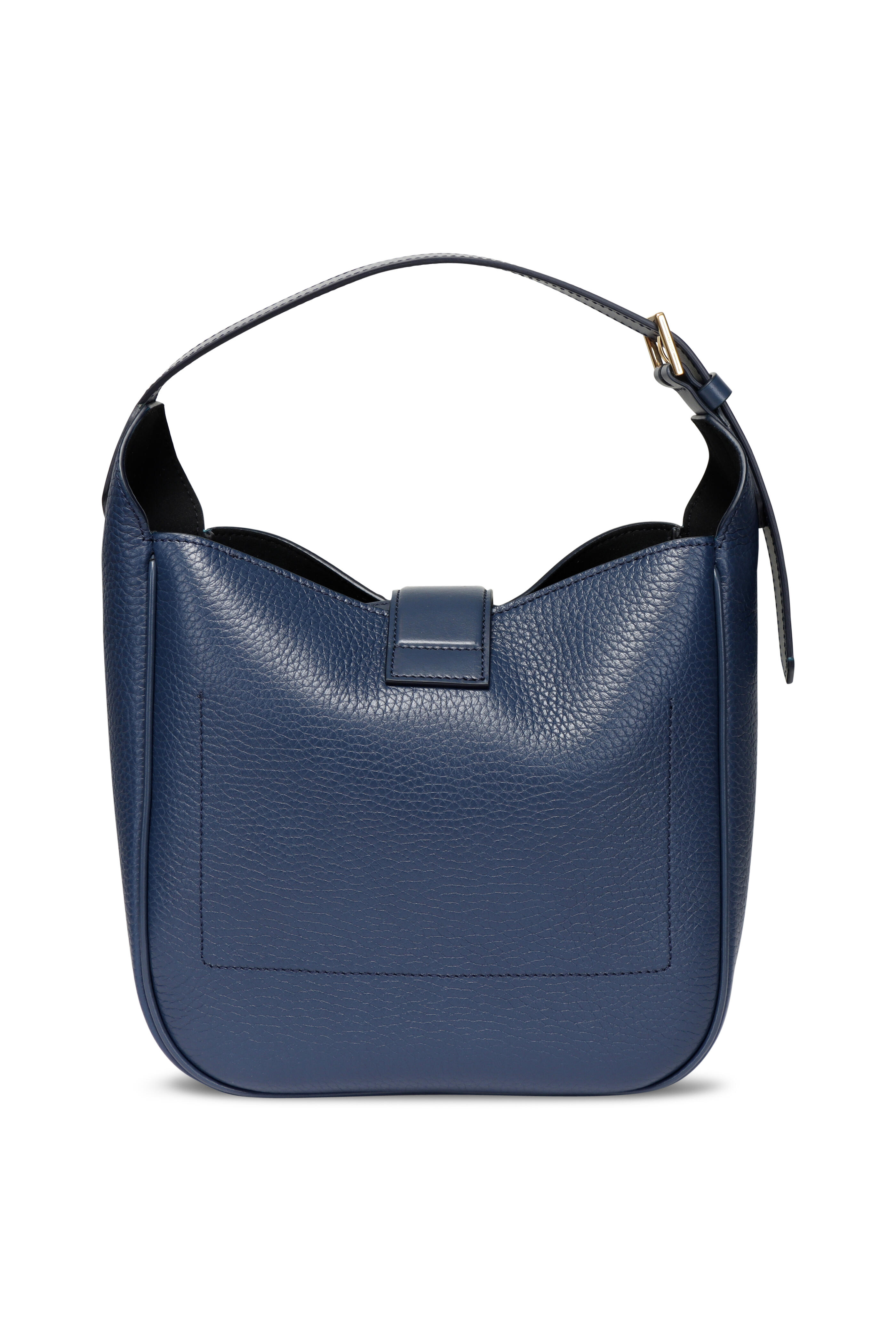Tom Ford - Small Monarch Hobo Shoulder Bag in Denim Blue