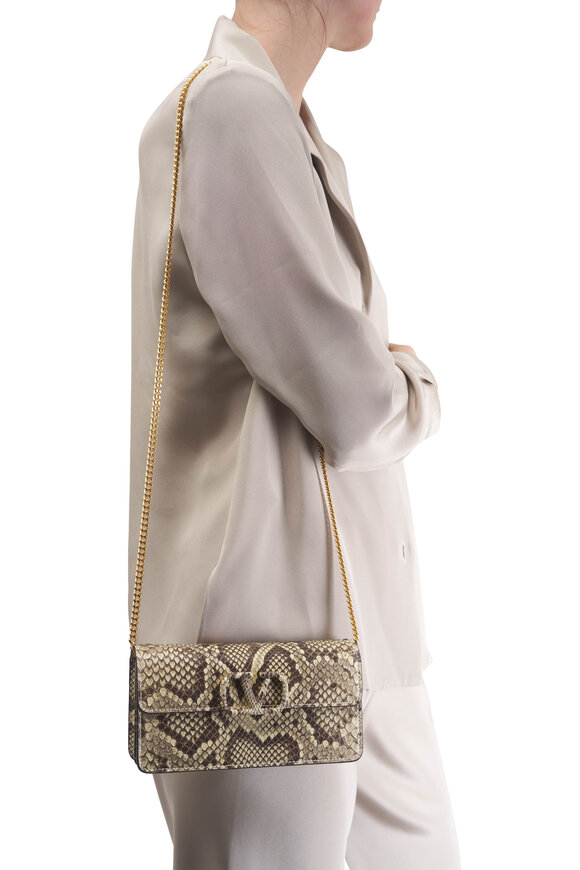 Valentino Garavani VLogo Signature Chain Wallet - view 2