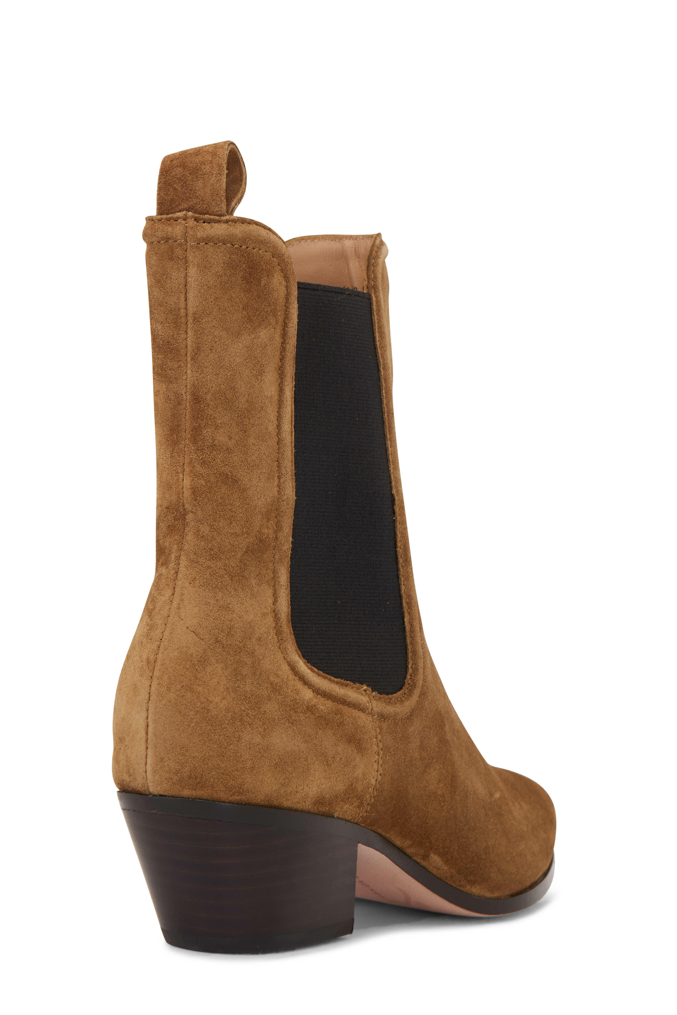 Veronica Beard - Lada Moss Suede Ankle Boot
