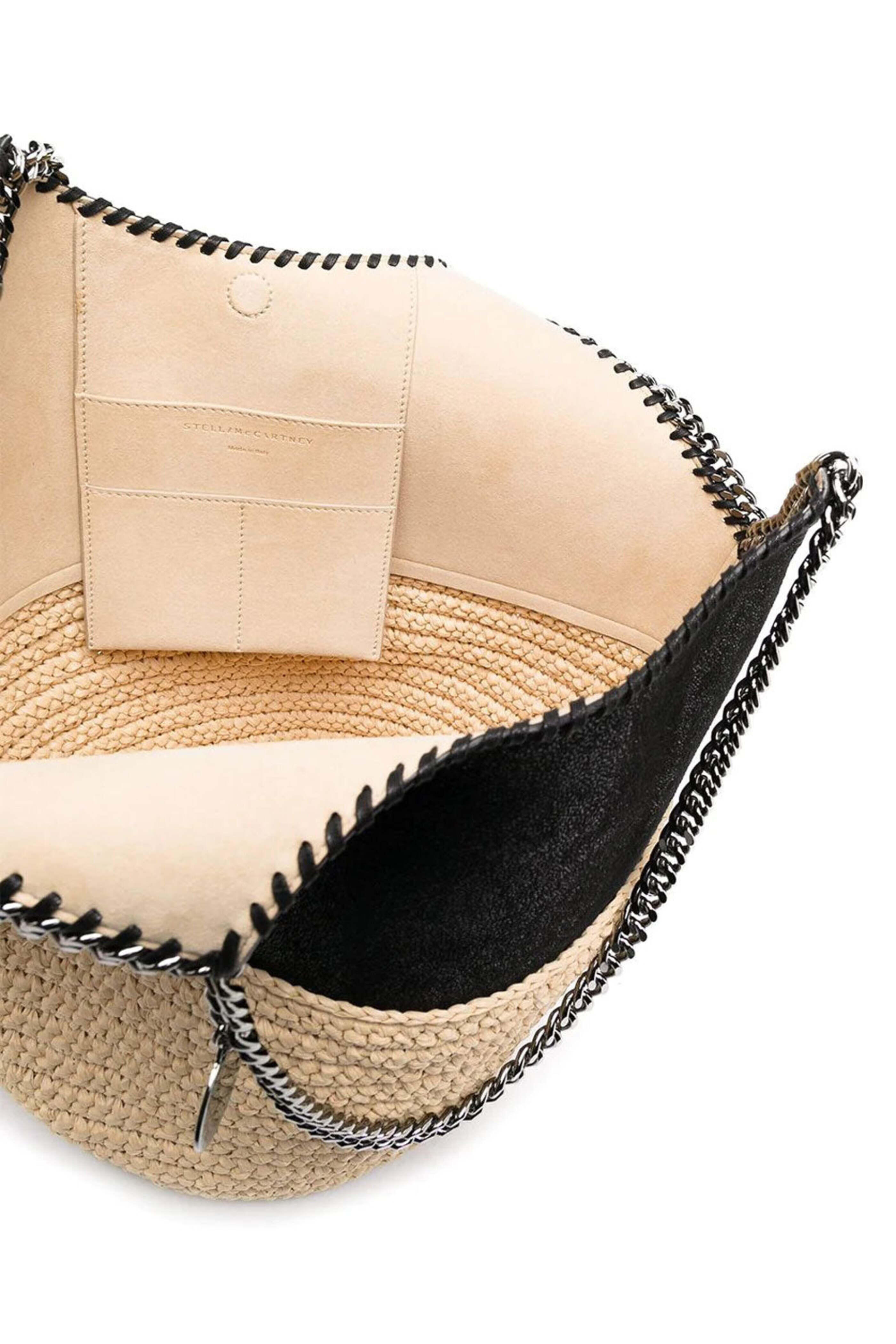 Stella McCartney - Large Falabella Shoulder Bag in Black Natural