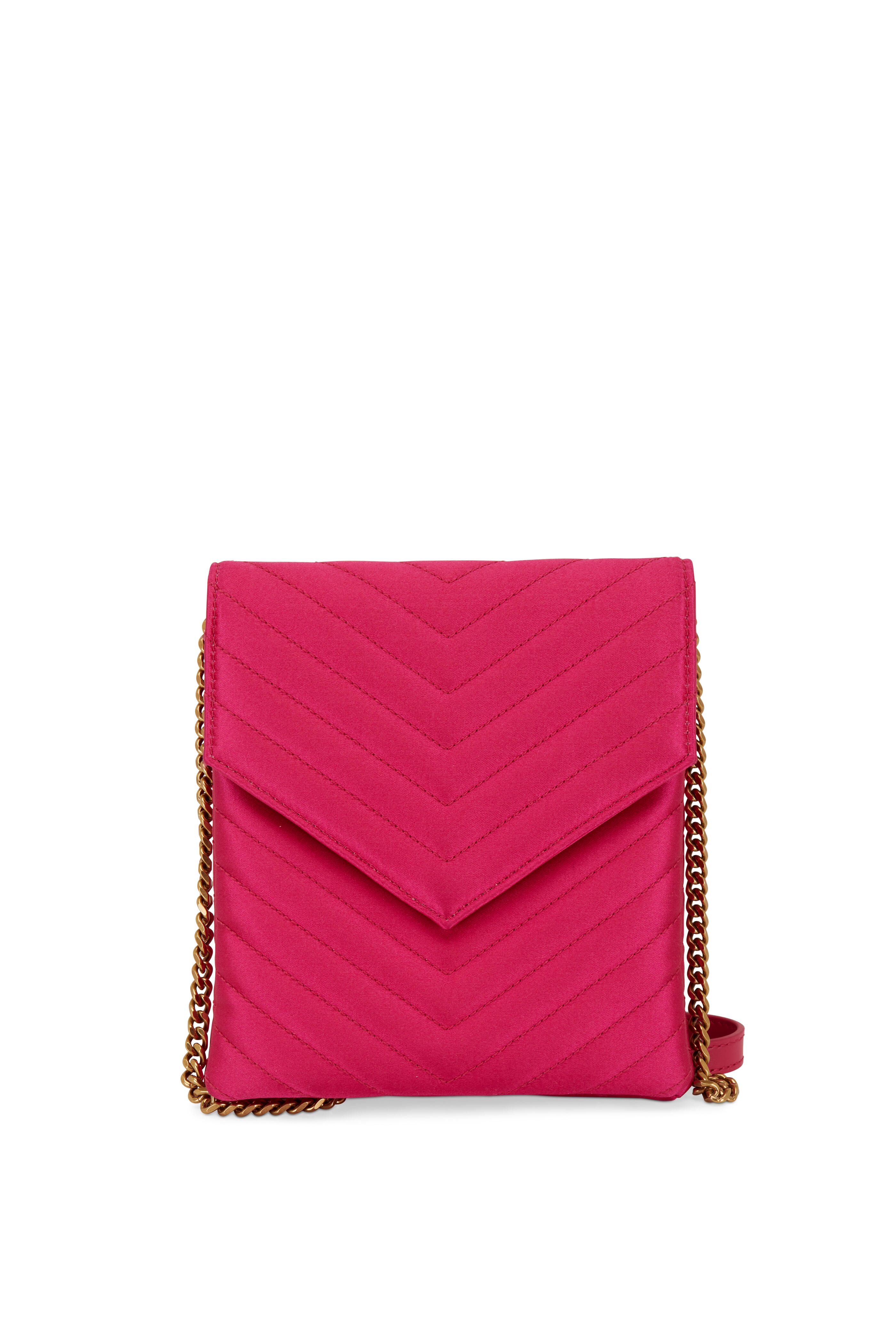 Ysl Double Flap Bag Bubblegum Pink