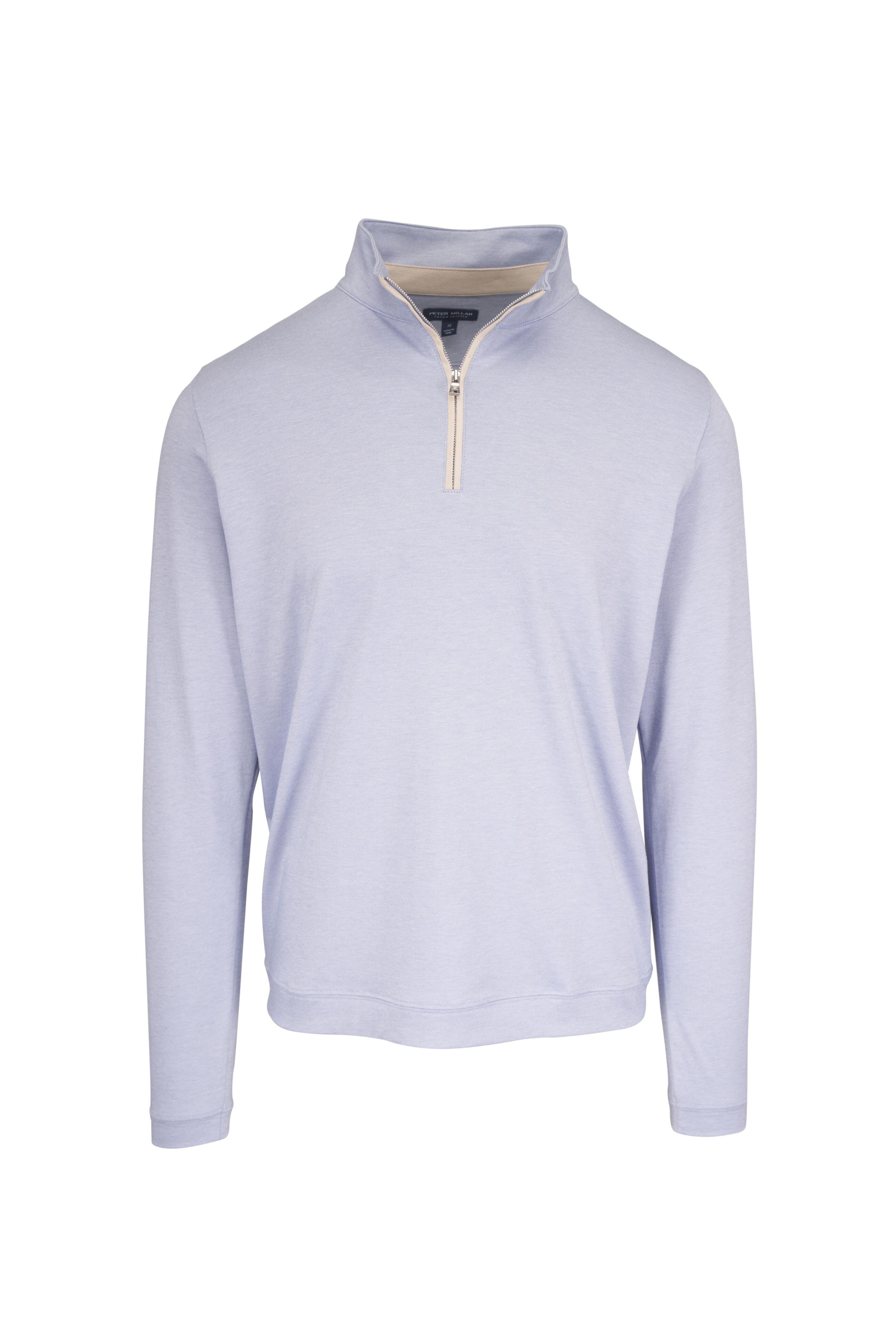 Peter Millar - Albatross Slate Quarter Zip Pullover - view 1