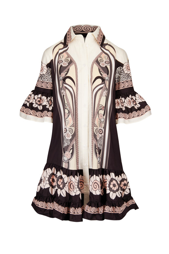 La DoubleJ Choux Pale Pink Placée Mini Dress - view 1