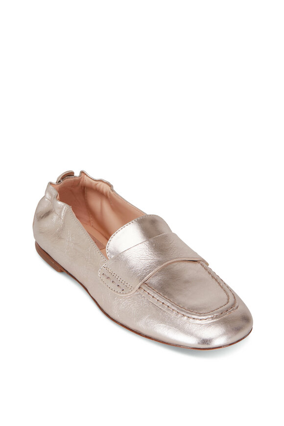 AGL - Mara Pure Platinum Leather Moccasin