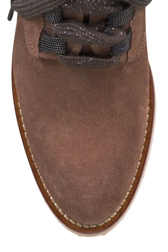 Ron White - Tova Mink Weatherproof Suede Derby