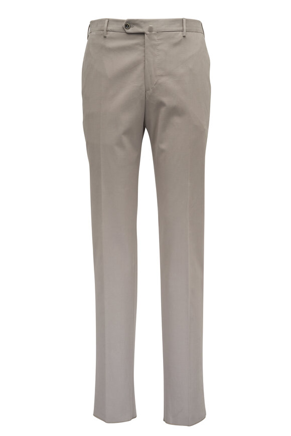 PT Torino Beige Twill Dress Pant