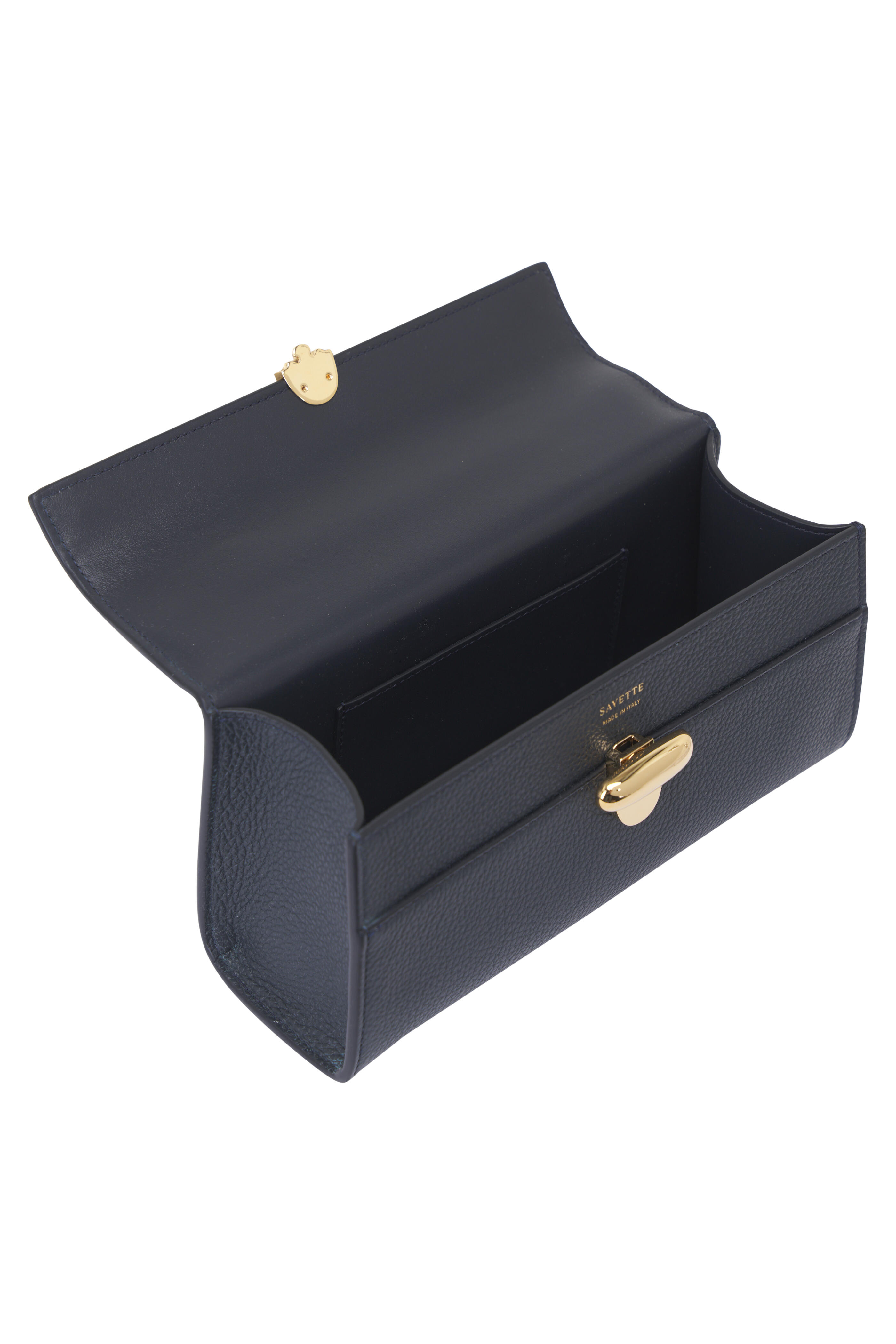 Savette - Symmetry Pochette Navy Top Handle Bag