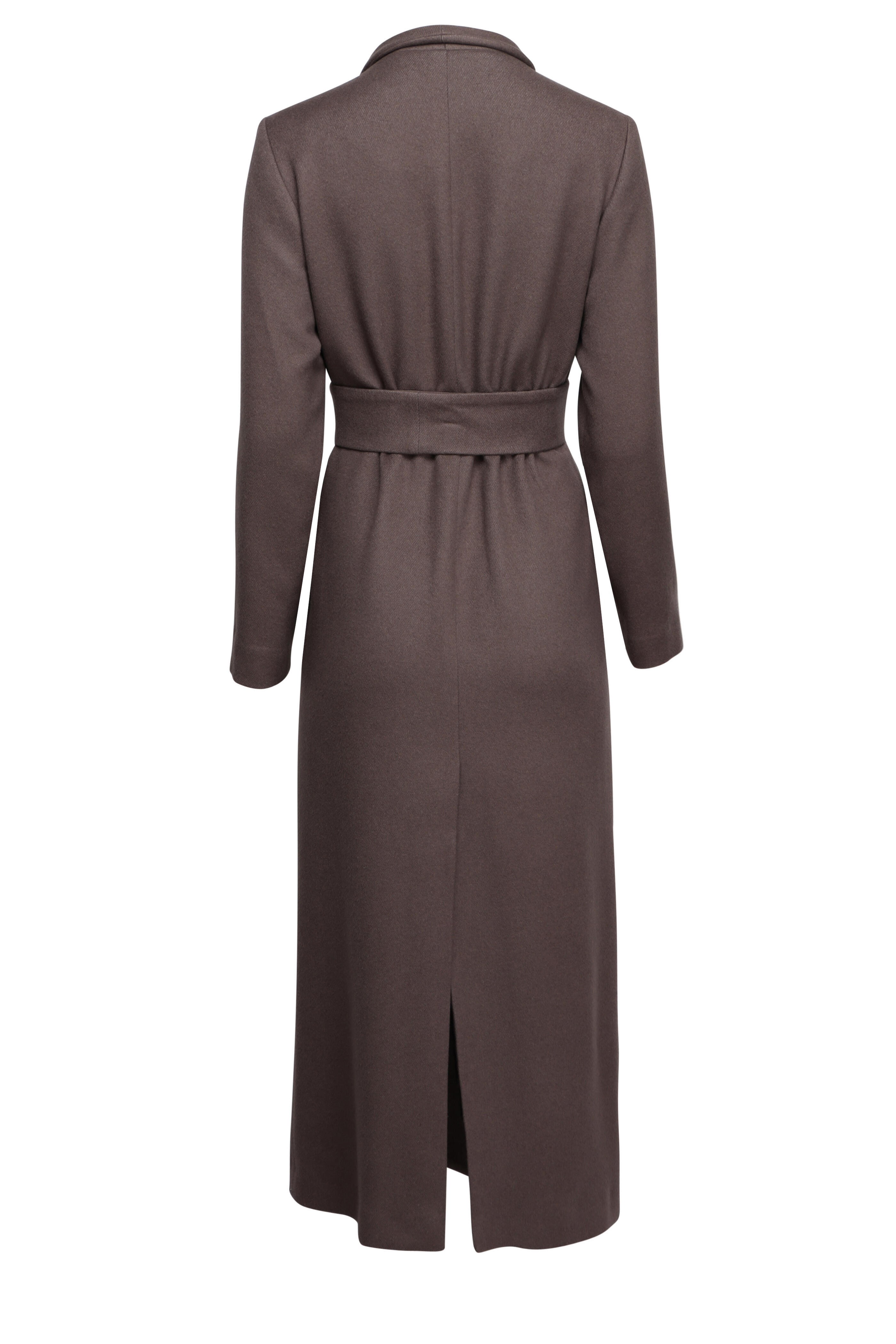 Kiton - Brown Belted Overcoat